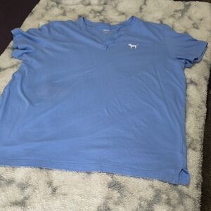 PINK Victoria's Secret Blue Short Sleeve Tee